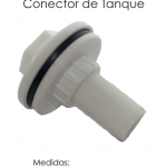 Conector para tanque 1/2; 3/4; 1"